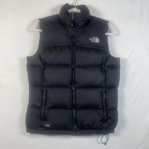The North Face Nuptse 700 Down Vest Women’s Medium Black Puffer F09